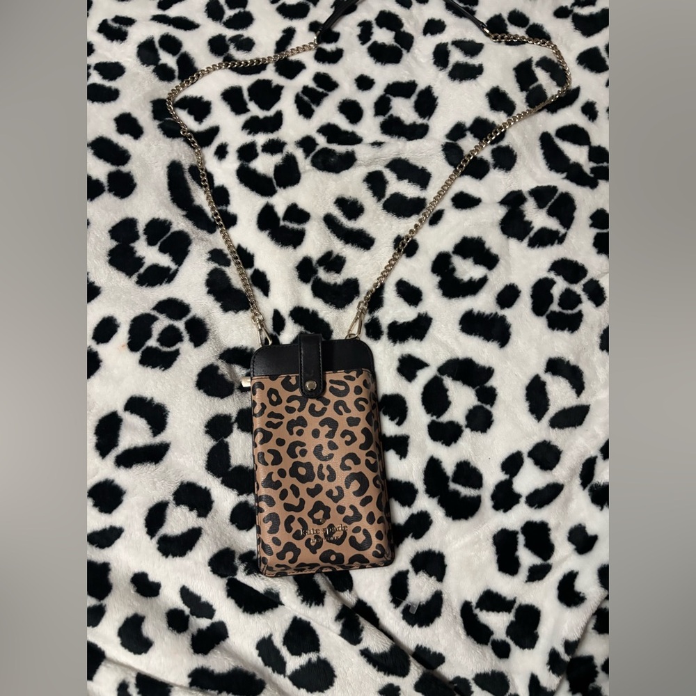 Kate Spade Leopard Print Crossbody Bag